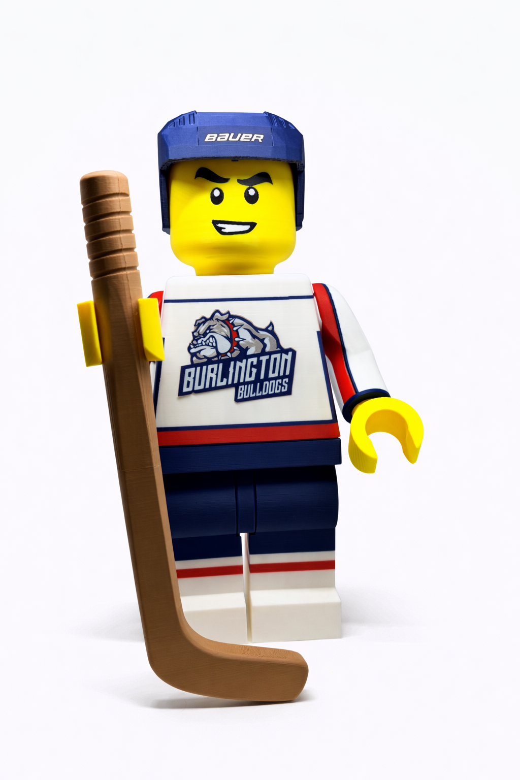Hockey Brick Figure