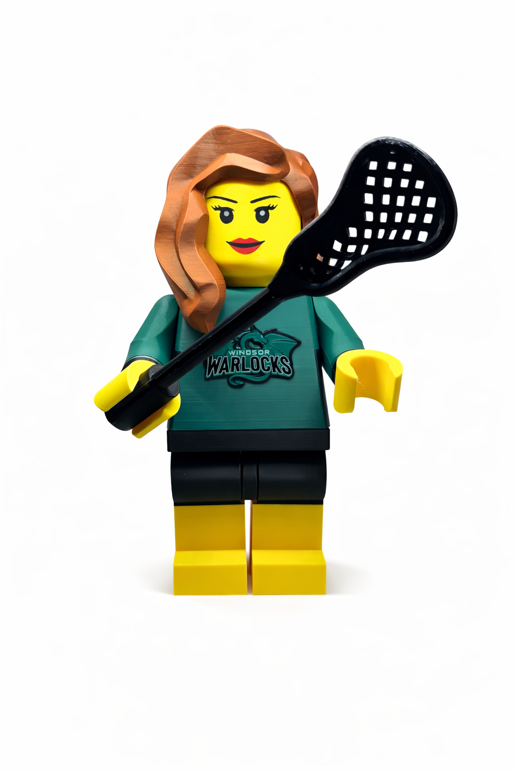 Lacrosse Brick Figure