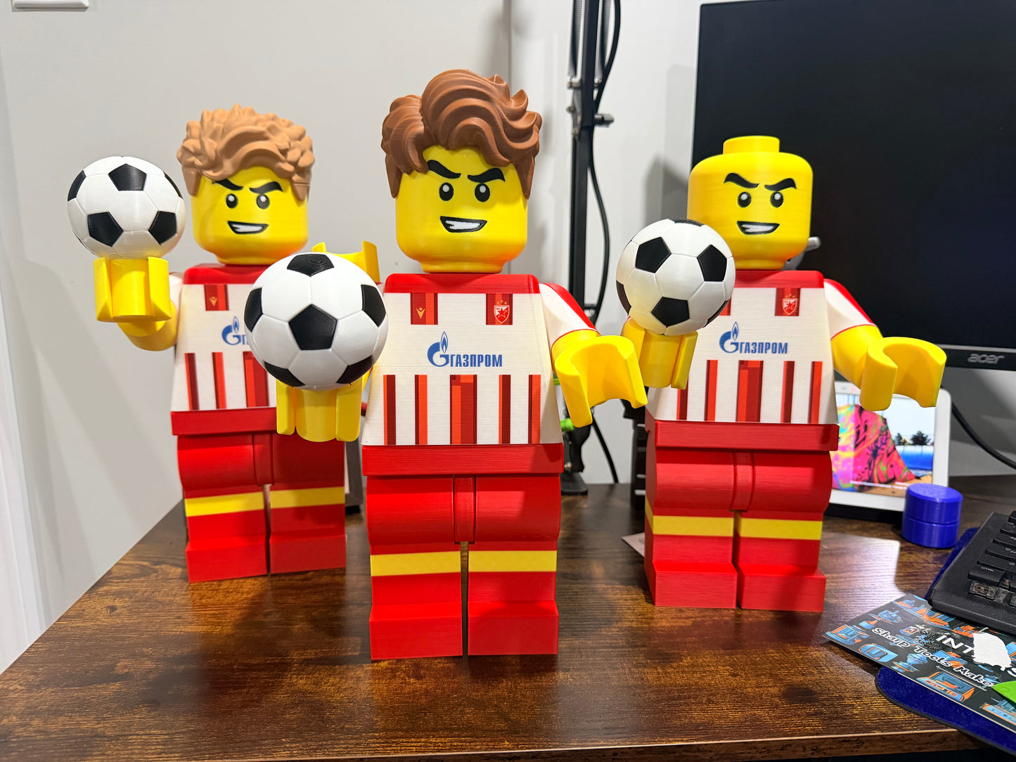 Pro Soccer Brick Figure