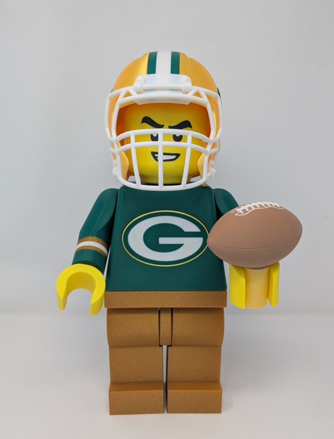 Football Brick Figure