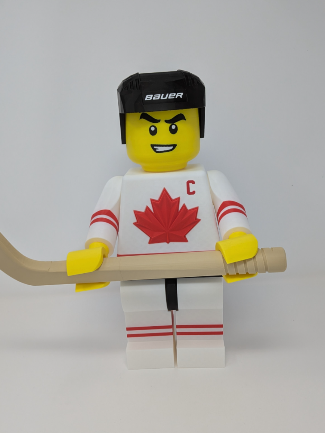 Pro Hockey Brick Figure