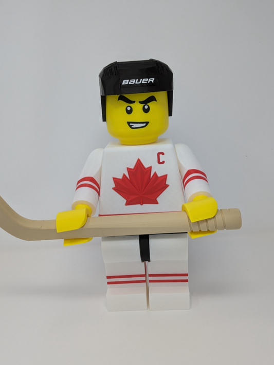 Pro Hockey Brick Figure